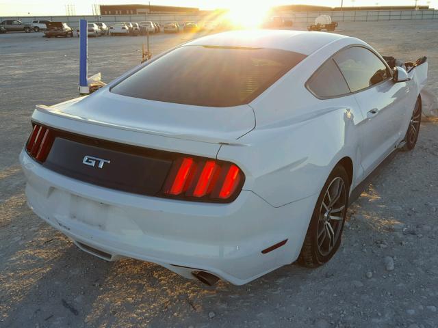 1FA6P8CF9H5228832 - 2017 FORD MUSTANG GT WHITE photo 4