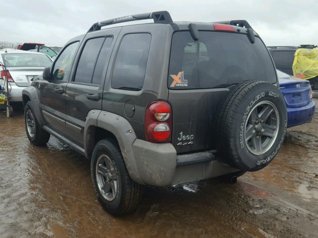 1J4GL38K76W244452 - 2006 JEEP LIBERTY RE GRAY photo 3