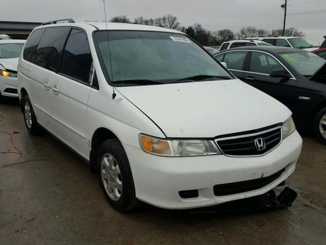 5FNRL18014B011105 - 2004 HONDA ODYSSEY EX WHITE photo 1