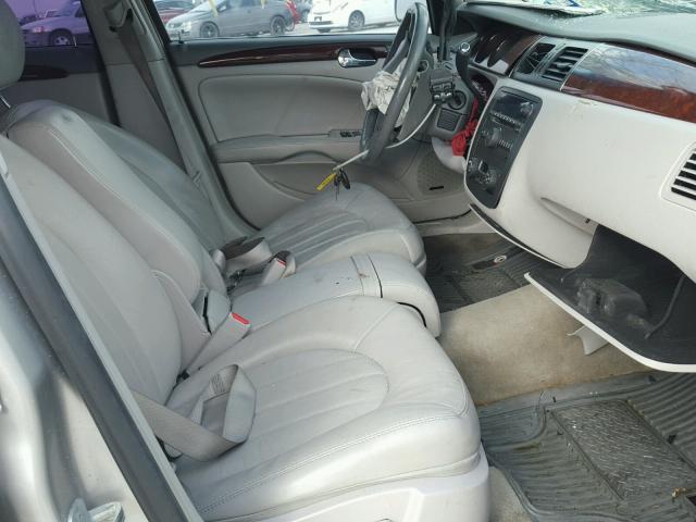 1G4HD57277U199364 - 2007 BUICK LUCERNE CX SILVER photo 5