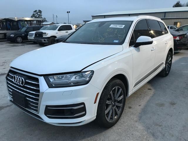 WA1VAAF76HD042734 - 2017 AUDI Q7 PRESTIG WHITE photo 2