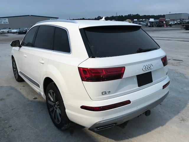 WA1VAAF76HD042734 - 2017 AUDI Q7 PRESTIG WHITE photo 3