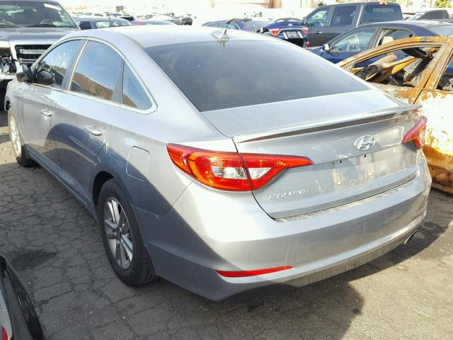 5NPE24AF1GH290935 - 2016 HYUNDAI SONATA SE GRAY photo 3