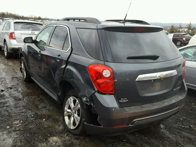 2CNFLEEC7B6408258 - 2011 CHEVROLET EQUINOX LT BLUE photo 3