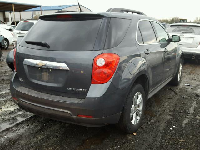 2CNFLEEC7B6408258 - 2011 CHEVROLET EQUINOX LT BLUE photo 4