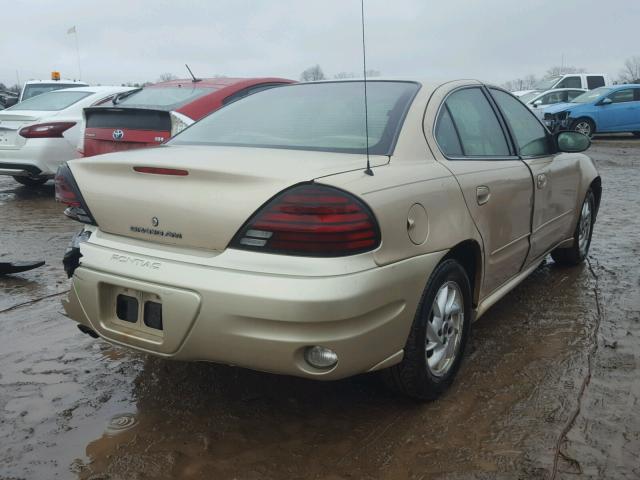 1G2NE52F33C318613 - 2003 PONTIAC GRAND AM S GOLD photo 4