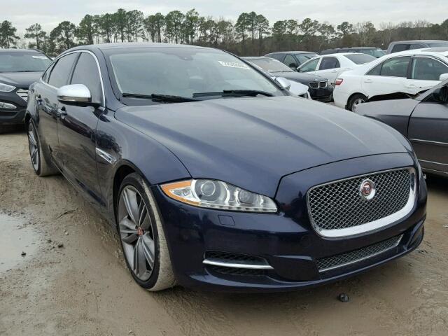 SAJWA2GT6EMV65163 - 2014 JAGUAR XJL SUPERC BLUE photo 1