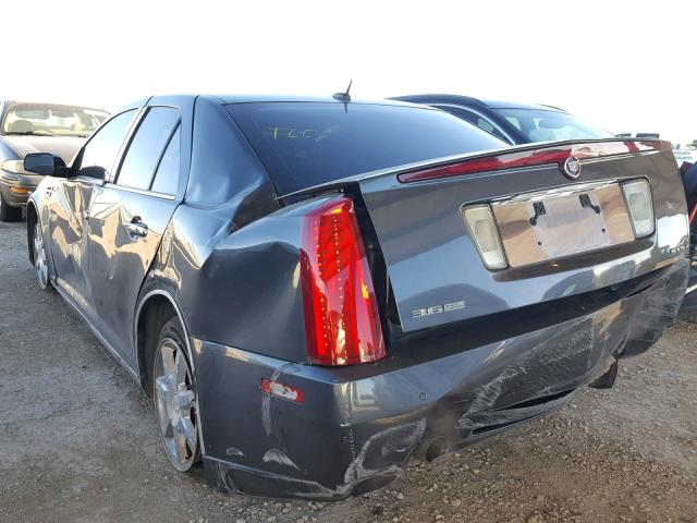 1G6DD67V780154309 - 2008 CADILLAC STS GRAY photo 3