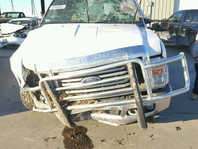 1FTWW3BR9AEA37347 - 2010 FORD F350 SUPER WHITE photo 7