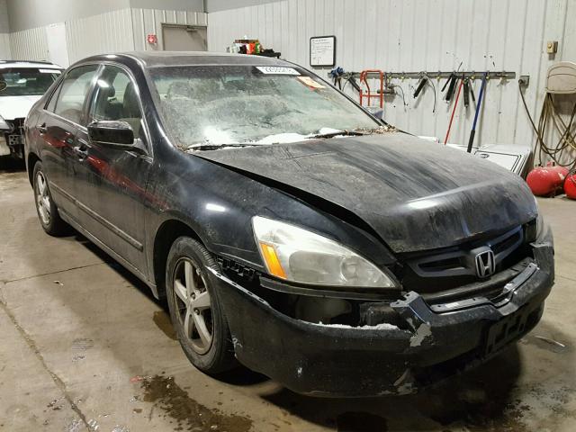 1HGCM66534A090219 - 2004 HONDA ACCORD EX BLUE photo 1