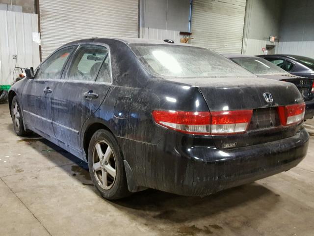 1HGCM66534A090219 - 2004 HONDA ACCORD EX BLUE photo 3