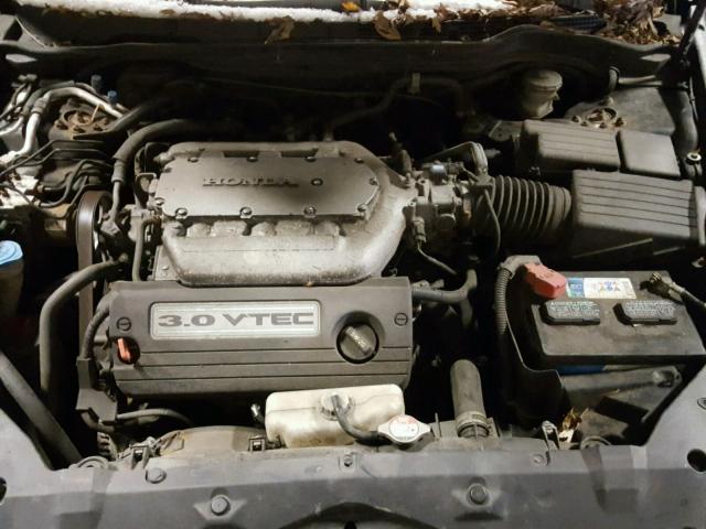 1HGCM66534A090219 - 2004 HONDA ACCORD EX BLUE photo 7