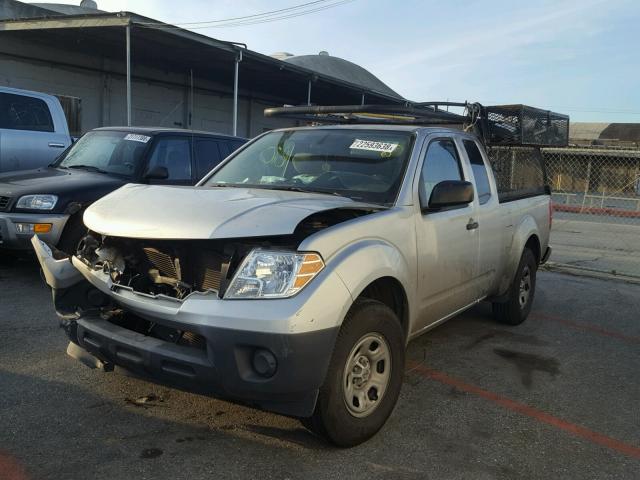 1N6BD0CT7CC480749 - 2012 NISSAN FRONTIER S SILVER photo 2