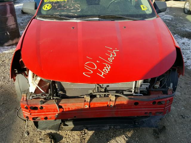 1FAHP35N68W280624 - 2008 FORD FOCUS SE RED photo 9