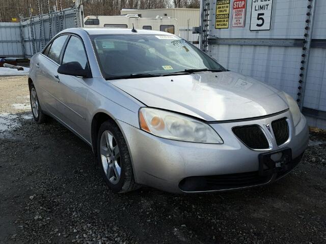 1G2ZG57B784208649 - 2008 PONTIAC G6 BASE SILVER photo 1