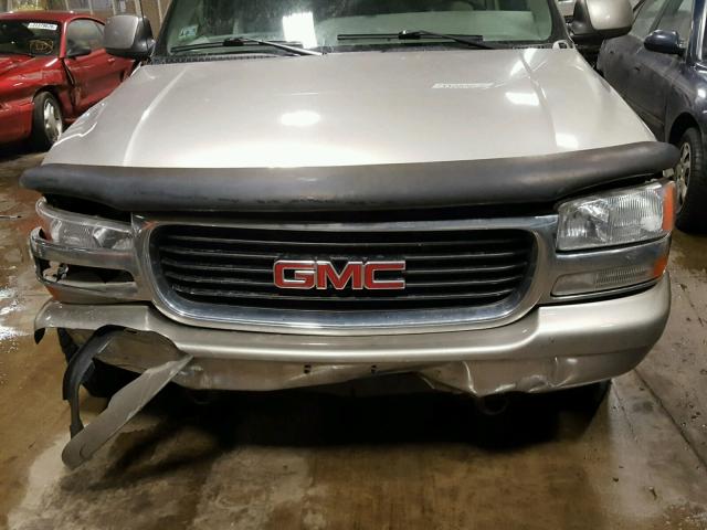 1GKEK13Z42R189724 - 2002 GMC YUKON TAN photo 9