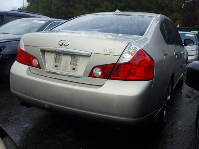 JNKAY01E26M110345 - 2006 INFINITI M35 BASE SILVER photo 4