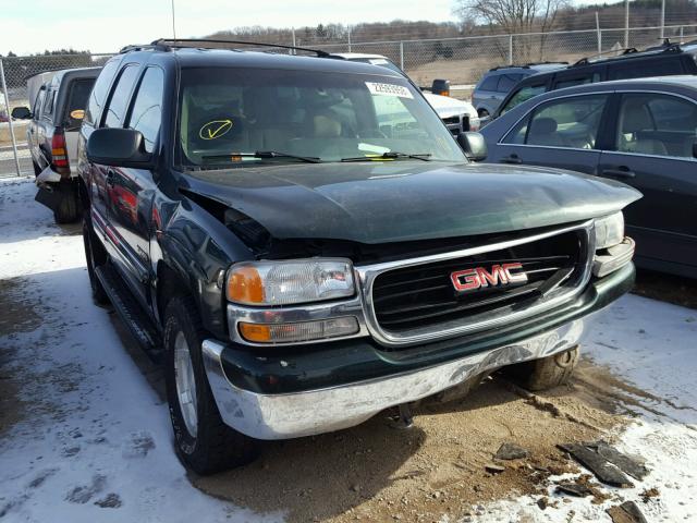 1GKEK13Z73J138007 - 2003 GMC YUKON GREEN photo 1