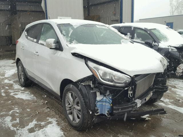 KM8JT3AF4EU818021 - 2014 HYUNDAI TUCSON GLS SILVER photo 1