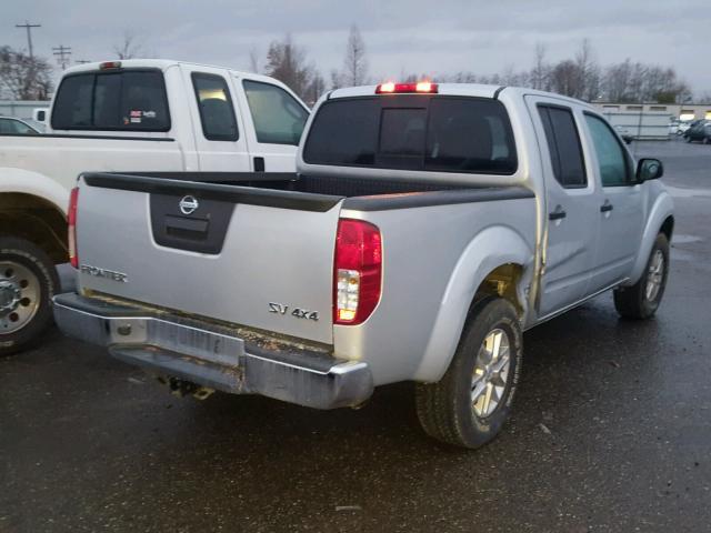 1N6AD0EV1FN744311 - 2015 NISSAN FRONTIER S SILVER photo 4