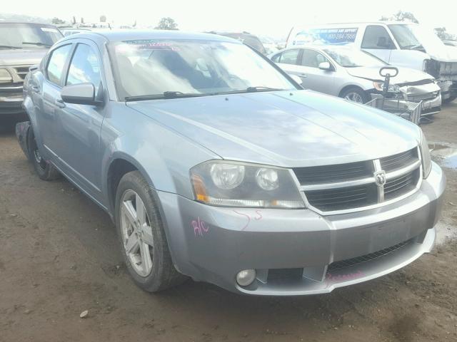 1B3LD76M68N239167 - 2008 DODGE AVENGER R/ BLUE photo 1