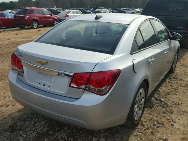 1G1PC5SH9G7163147 - 2016 CHEVROLET CRUZE LIMI SILVER photo 4