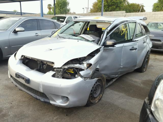 2T1KR32EX7C641603 - 2007 TOYOTA COROLLA MA SILVER photo 2