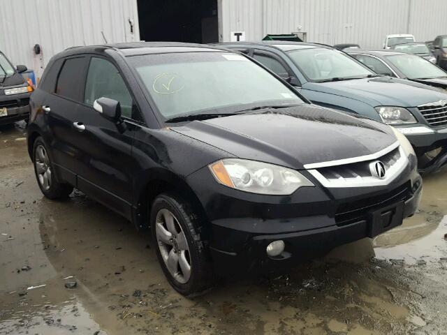 5J8TB18218A010658 - 2008 ACURA RDX BLACK photo 1