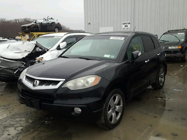 5J8TB18218A010658 - 2008 ACURA RDX BLACK photo 2