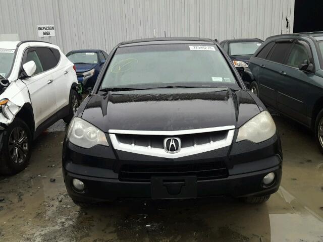 5J8TB18218A010658 - 2008 ACURA RDX BLACK photo 9