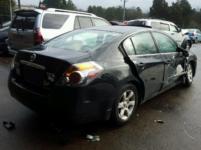 1N4AL21E68N408220 - 2008 NISSAN ALTIMA 2.5 BLACK photo 4