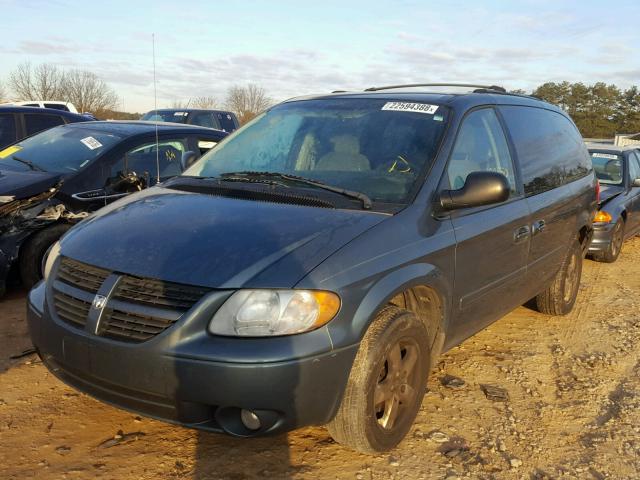 2D4GP44L76R750888 - 2006 DODGE GRAND CARA GREEN photo 2