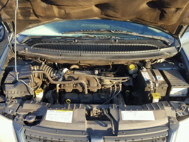 2D4GP44L76R750888 - 2006 DODGE GRAND CARA GREEN photo 7