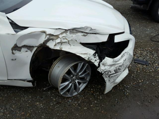 JN1BV7AP0EM690639 - 2014 INFINITI Q50 BASE Blanco foto 9