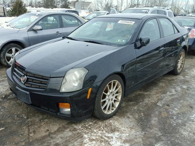 1G6DP577860193653 - 2006 CADILLAC CTS HI FEA BLACK photo 2