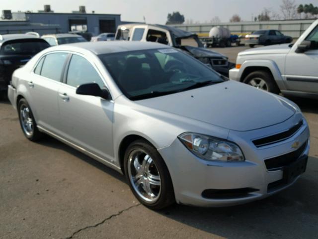 1G1ZA5EB2AF106467 - 2010 CHEVROLET MALIBU LS SILVER photo 1