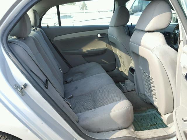 1G1ZA5EB2AF106467 - 2010 CHEVROLET MALIBU LS SILVER photo 6