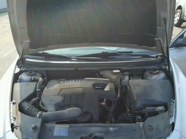 1G1ZA5EB2AF106467 - 2010 CHEVROLET MALIBU LS SILVER photo 7