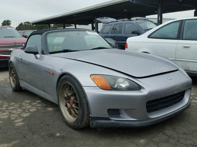 JHMAP11401T002188 - 2001 HONDA S2000 GRAY photo 1