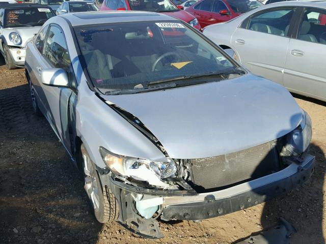 2HGFG12889H532136 - 2009 HONDA CIVIC EX SILVER photo 1