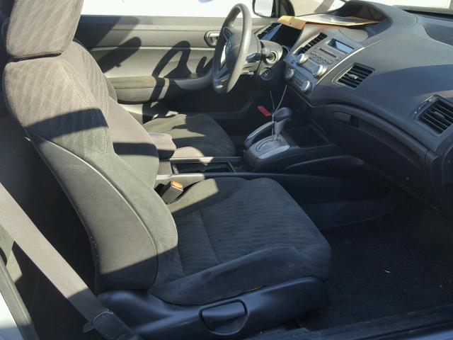 2HGFG12889H532136 - 2009 HONDA CIVIC EX 银色 照片 5