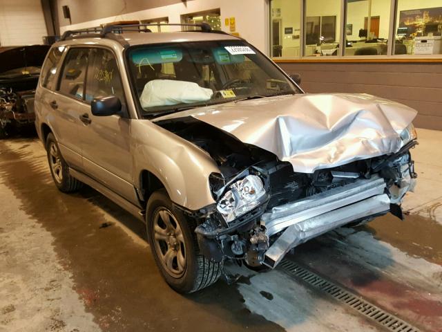 JF1SG63676H726378 - 2006 SUBARU FORESTER 2 SILVER photo 1