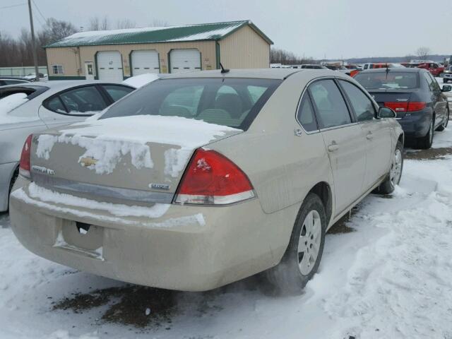 2G1WB58K989196926 - 2008 CHEVROLET IMPALA LS SILVER photo 4