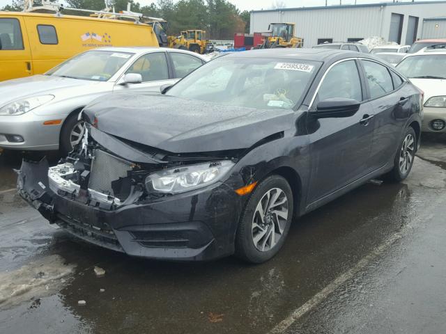 2HGFC2F77HH556378 - 2017 HONDA CIVIC EX 黑色 照片 2