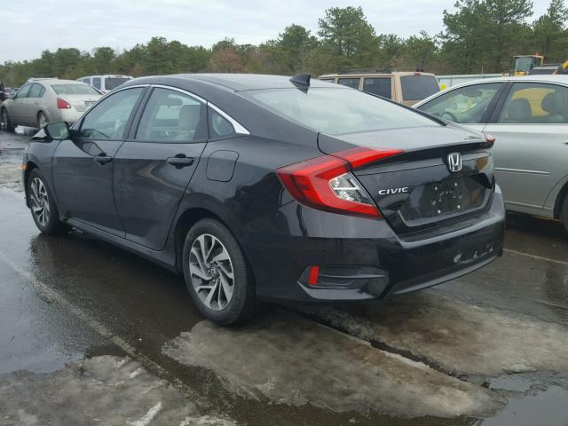 2HGFC2F77HH556378 - 2017 HONDA CIVIC EX 黑色 照片 3
