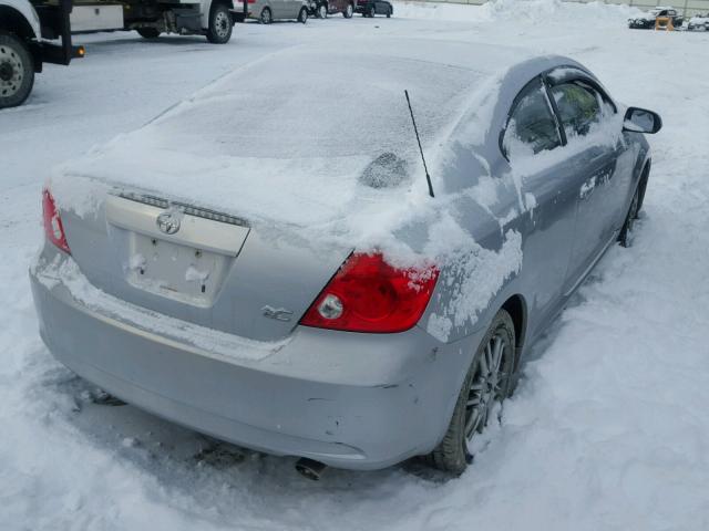 JTKDE177450007948 - 2005 TOYOTA SCION TC 灰色 照片 4