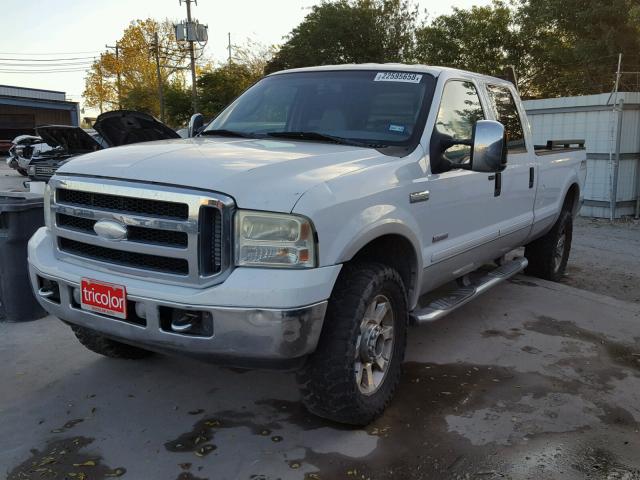 1FTWW31P96EA95496 - 2006 FORD F350 SRW S WHITE photo 2