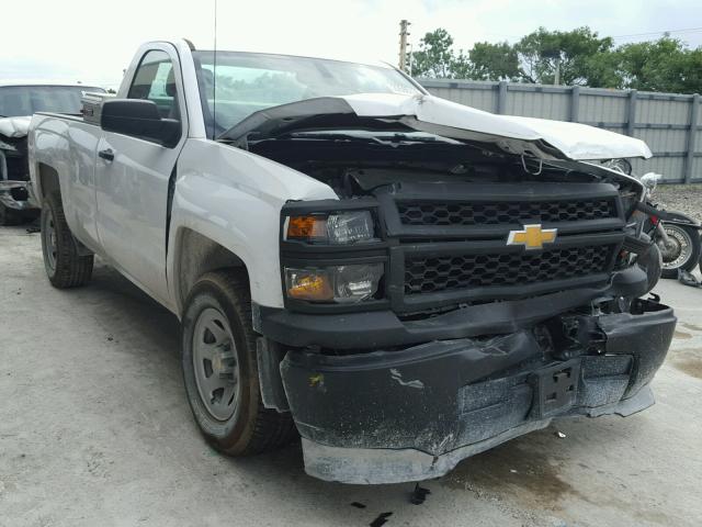 1GCNCPEH1EZ242836 - 2014 CHEVROLET SILVERADO WHITE photo 1