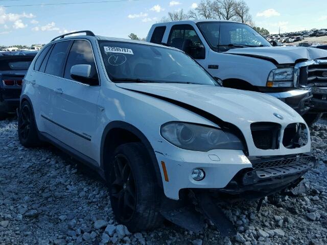 5UXFE83559L169359 - 2009 BMW X5 XDRIVE4 Weiß Foto 1