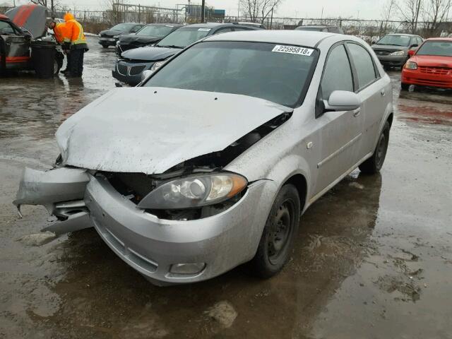 KL1JD69Z86K263077 - 2006 CHEVROLET OPTRA 5 LS SILVER photo 2